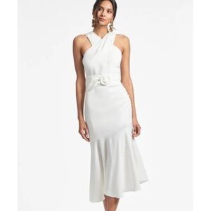Sachin + Babi White Naomi dress size 10. Retails $495